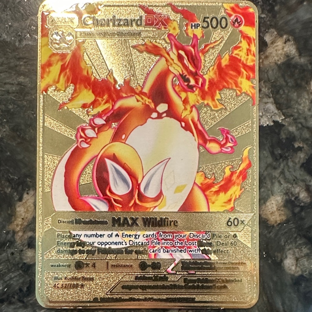Charizard GX Pokémon Card